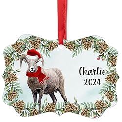 Bighorn Sheep Christmas Ornament 2024