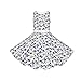Girl's Classy Audrey 1950s Vintage Rockabilly Swing Party Dress With Belt by HBB