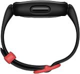 Fitbit Ace 3 Activity Tracker Kids Black Red Animated Faces 8 Day Battery Water view 4