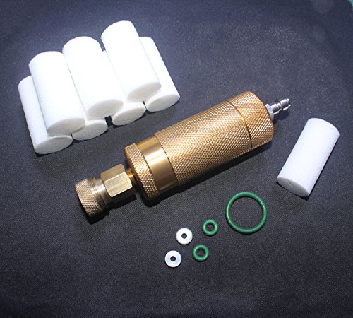 Outdoor Guy Paintball Airsoft Oil Water Separator 30 mpa 4500psi 310bar Free Filter (76 mm Big Filter)