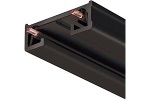 JUNO LIGHTING GROUP - JUNO TRAC-LITES Track Section, 8 ft, Black