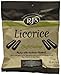 RJ's Soft Eating Black Licorice, 7.05 oz Bags in a BlackTie Box (Pack of 4)