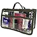 Clear Handbag Organizer See Through Cosmetic Badget Insert Purse Organiser Transparent Travel Pouch Shaving Toiletry Bag Liner with handle