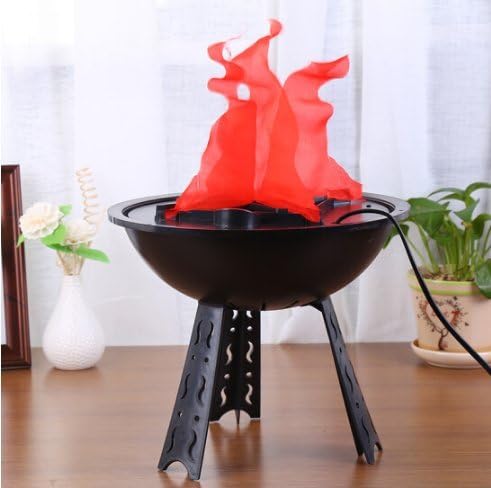 Stand-by simulation electronic Brazier bonfire Party large flame lamp stage Lighting Craft Gifts