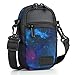 USA GEAR Compact Point and Shoot Camera Case Small Digital Camera Pouch with Accessory Pockets and Shoulder Strap - Compatible with Sony CyberShot, Canon G7X Mark iii, Nikon COOLPIX & More (Galaxy)