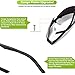 Torege Men's Sports Style Polarized Sunglasses For Cycling Running Fishing Driving Golf Unbreakable Al-Mg Metal Frame Glasses M291 (Black)