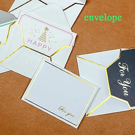 Amazon Co Jp バースデーカード 50ピース ロット 長方形のガーランドカード花挨拶小さいギフトメッセージカード書き込み可能なカード装飾ありがとうカード Color Envelope 文房具 オフィス用品