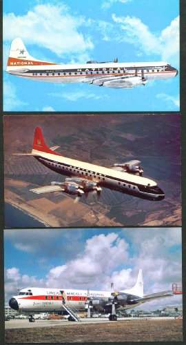 National Northwest Lineas Paraguayas Lockheed L-188A gp