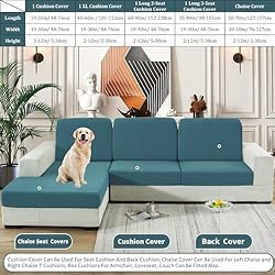 YEMYHOM Stretch Individual Cushion Covers Sofa