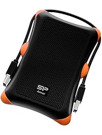 Silicon Power 2TB Rugged Armor A30 Military Grade Shockproof USB 3.0 2.5 Inch Portable External Hard Drive for PC, Mac, Xbox One, Xbox 360, PS4, PS4 Pro and PS4 Slim, Black