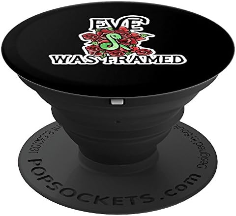 Eve was framed design Adam and Eve art snake - PopSockets Grip and Stand for Phones and Tablets