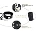 BDSM PU Leather Soft Neck Choker Collar with Chain Detachable Leash for Men Women | Sexy Adult Locking Sex Toys