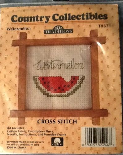 Watermelon - Country Collectibles - Counted Cross Stitch Kit T8631