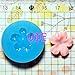 037LBH Kawaii Flower Flexible Silicone Push Mold Miniature Sweets Polymer Clay Mold Jewelry Charm Cabochon Resin Mold