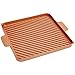 Copper Chef 12-Inch Grill and Griddle with 8-Inch Glass Press