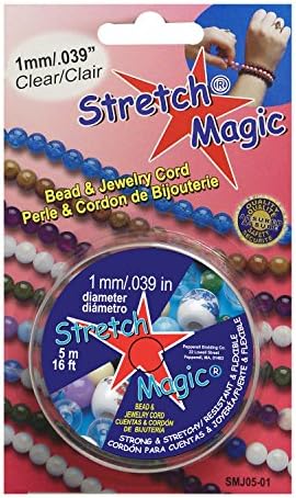 Stretch Magic 5m Spool of Clear 1mm 