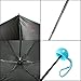 visnfa Umbrella Ultra Mini and Light with a Cute Capsule Case and not only umbrella but also Anti-UV Sun Umbrella (Blue)