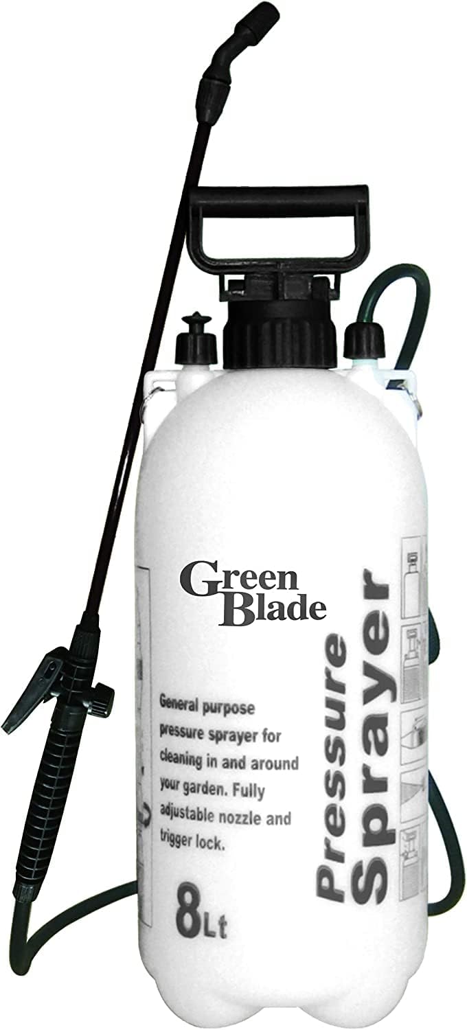 Optimal Products 5L 8L Garden Pressure Sprayer Water Fertilizer Pesticide UK