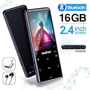 Amazon.com: MYMAHDI MP3 Player with Bluetooth 4.2, Touch ...