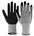 Hilinker Cut Resistant Gloves Highest Performance Knife Scissors Hands & Body EN388 Level 5 Protection Kitchen Work Safety Hand Protector Lightweight Durable Comfortable (2 Pairs)