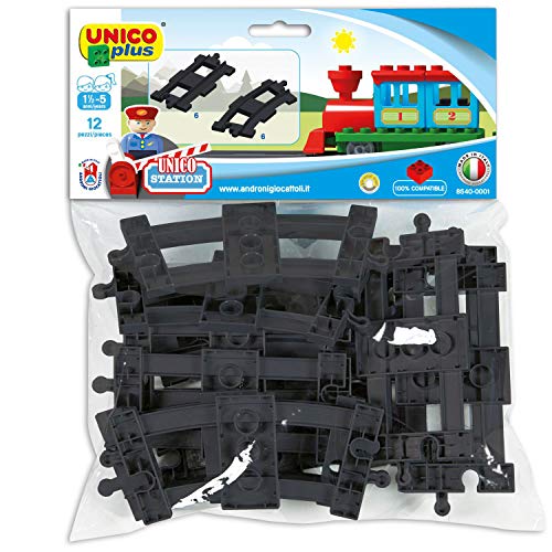 Unico Plus Eisenbahn Bahnübergang 25 Schienen Zubehör Zug – Bild 3