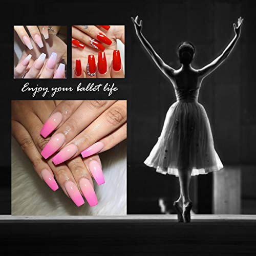 2 Makartt+500pcs+Coffin+Ballerina+Acrylic