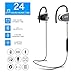 Noise Cancelling Wireless Bluetooth Earbud - 24h Playtime Sport Earphones Waterproof HD Stereo Sweatproof Headsets for Running Gym Workout headphones with Mic
