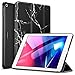 ESR Marble Trifold Smart Case for iPad 9.7 2018/2017, Lightweight Smart Cover with Auto Sleep/Wake, Microfiber Lining, Hard Back Cover for iPad 9.7 iPad 5th / 6th Generation, Black Marble