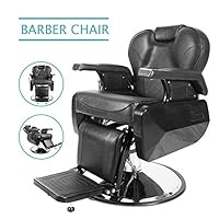 Apelila Barber Chair - Hydraulic Recline Salon Chair for Hair Stylist Tattoo Chair Heavy Duty Barber Salon Equipment