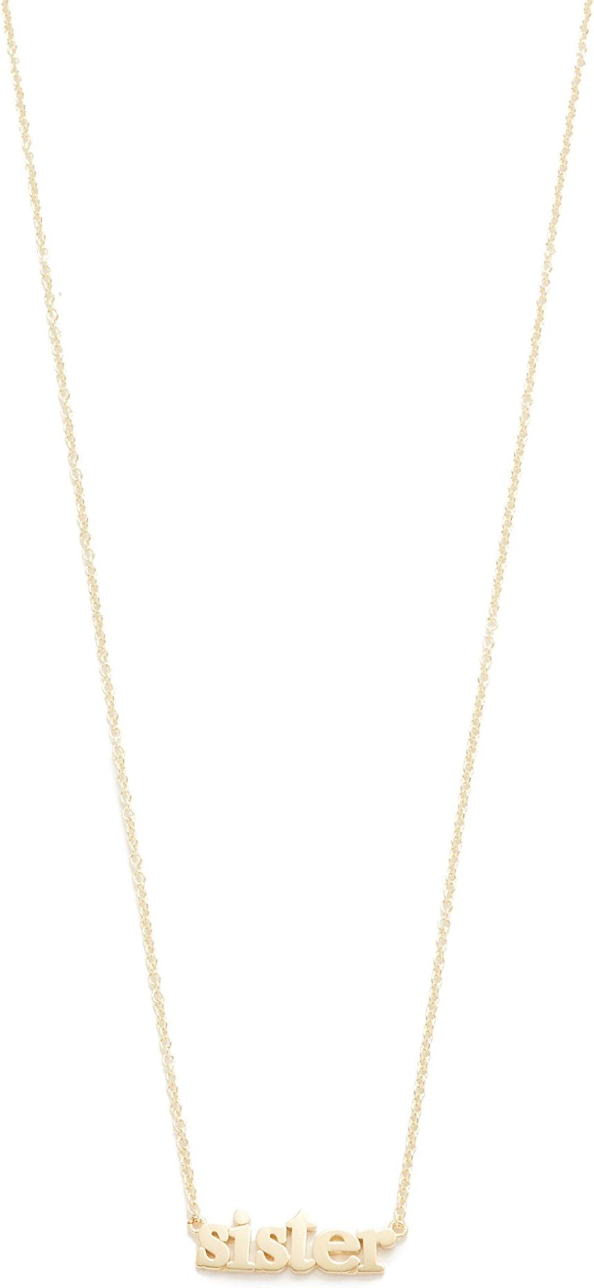 Jennifer Meyer Jewelry 18k Gold Sister Necklace