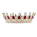 CamingHG Rhinestone Cake Topper Crown Fancy Party Cake Decoration Princess and Prince Headpiece