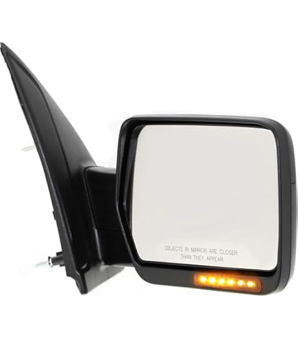 thumbnail image 2 of TRQ Left Side Power Heated Mirror For 2011-2014 Ford F-150 - Driver Side With Amber Reflector 2 of 14