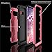 Galaxy S8 Plus Case, KAMII 3in1 [Shockproof] Drop-Protection Hard PC Soft Silicone Combo Hybrid Impact Defender Heavy Duty Full-Body Protective Case Cover for Samsung Galaxy S8 Plus (Rose+Black)