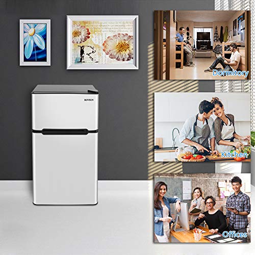6 ROVSUN+Compact+Refrigerator+Freezer+Scraper