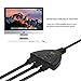HDMI Switch,HDMI Splitter,3 Port 4K HDMI Switcher 3 in 1 Out with High Speed Switch Splitter Pigtail Cable Supports Full HD 4K 1080P 3D