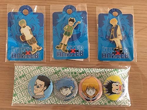 Hunter Hunter ハンターハンター 缶バッジピンバッジセット 激レア品 カンバッジ ピンズ 週刊少年