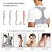Posture Corrector for Men and Women - Adjustable Upper Posture Brace for Support,Providing Shoulder-Neck-Back Relief Pain（L）
