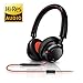 Philips M1MKIIBO/27 Fidelio M1 MKII Premium Headphones with In-line control and mic switch between music and calls and stitched fine leather, Black/Orange