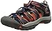 KEEN Newport H2 Closed Toe Water Sandals, Dress Blues/Koi, 1 US Unisex big kid