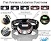 LED Headlamp Flashlight - Lite-Aid's Rechargeable Convenient Headlamps for Camping, Hiking, Walking, and Home Improvement Needs - 5 Headlight Functions - 300 Feet Distance - 30 Hours of Light