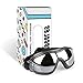 Anskp Stylish and Fun Pet Sunglasses Dog Puppy UV Goggles Sunglasses Waterproof Windproof with Adjustable Strap Protection Sun Glasses for Dog/Cat and Pet Lover
