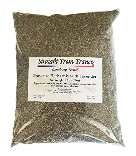 Straight From France Provence Herbs with Lavender Seasoning from France 8.8oz