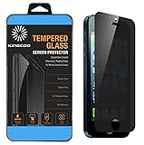 iPhone SE Privacy Screen Protector, KINGCOO iPhone SE 5 5C 5S Privacy Tempered Glass Screen Protector - Keep Your Information Private - Protect Your Screen from Scratches and Drops