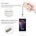 Xcords(TM) Lightning Cable, 4Pack 6FT Nylon Braided 8 Pin iPhone Charging Cable Cord Compatible with iPhone 7/7+ /6s /6s+ /6+ /6 /5s /5c /5 /iPad Mini /iPad Air /iPad5 /iPod iOS10(White)