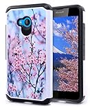 Lumia 640 Case, Lumia 640 LTE Case, NageBee Design Premium [Heavy Duty] Defender [Dual Layer] Protector Hybrid Case for Microsoft Nokia Lumia 640 - Pink Plum