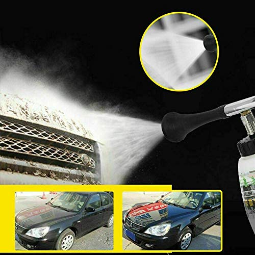 Turbo Clean Pro Car Interior Cleaner - High Pressure Tornado Deep Cleaning Gun Wash Brush, Spray Tool Kit, Car Washing Cloth, Vehicle Exterior Glass Cleaner, for Air Compressor, 1L Foam Bottle - Thumbnail 2
