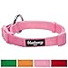 Blueberry Pet 4 Colors Better Basic Dog Collar, Rosy Pink, X-Small, Neck 7.5