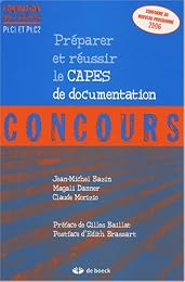 Préparer et réussir le CAPES de documentation