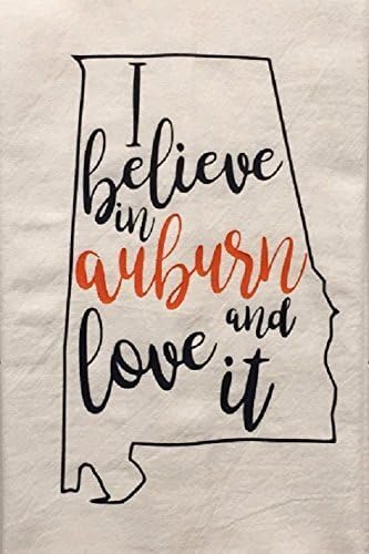 I Believe in AUBURN Tea Towel | Auburn University | War Eagle