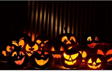 Vemow Heisser Halloween Party Dekoration 5d Stickerei Gemalde Strass Kleben Diy Diamant Malerei Kreuzstich 40 30cm Mehrfarbig 40 30cm Amazon De Kuche Haushalt